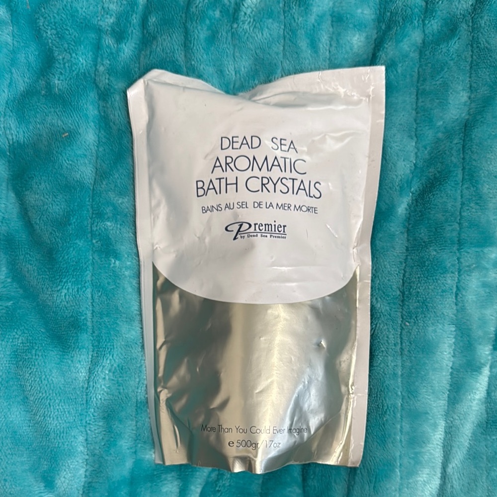 Premier Dead Sea Aromatic Bath Crystals - Silver